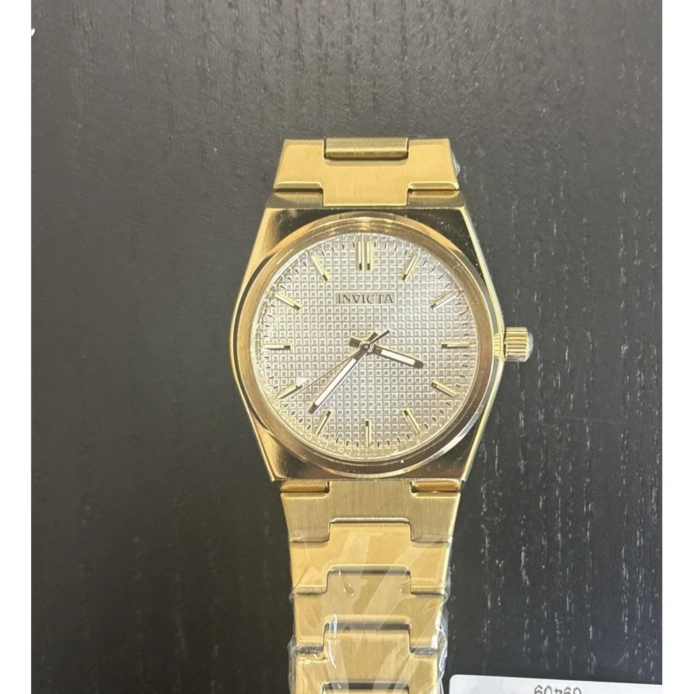 Invicta 69409 Men's Celestial Quartz Watch 40mm Case Gold Tone Pre-owned